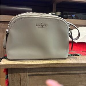 Kate Spade Light Gray Crossbody Bag